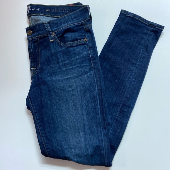 Dark wash skinny jeans - Picture 3 of 4